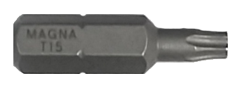 Bit TORX T15 x 25 mm, MAGNA