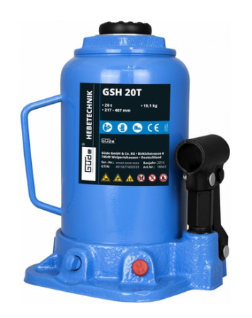 Hydraulický zvedák Güde GSH 20T