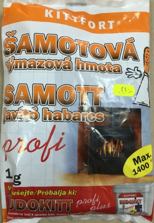 Šamotová výmazová hmota PROFI - 1 kg