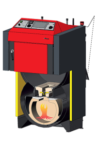 ATMOS DC18S - kotel na dřevo, 20kW, tř. 5