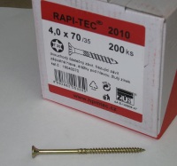 Vrut 4 x 70/35 RAPI-TEC 2010, TORX 20