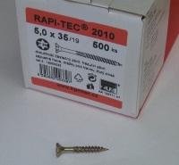 Vrut 5 x 35/19 RAPI-TEC 2010, TORX 25