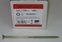 Vrut 6 x 140/64 RAPI-TEC 2010, TORX 30