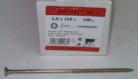 Vrut 6 x 160/70 RAPI-TEC 2010, TORX 30