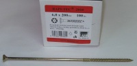 Vrut 6 x 200/64 RAPI-TEC 2010, TORX 30