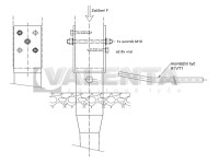 Zemní vrut U - 70x120 x 1000 mm - 81UV5